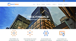 Desktop Screenshot of facilityworld.com